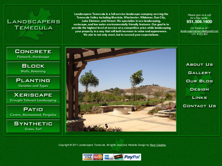 www.greenscapelandscapetemecula.com