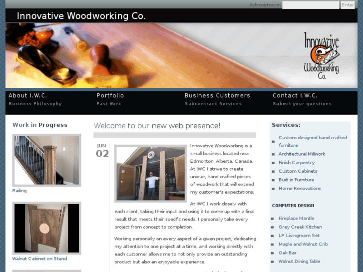 www.innovativewoodworkingco.com