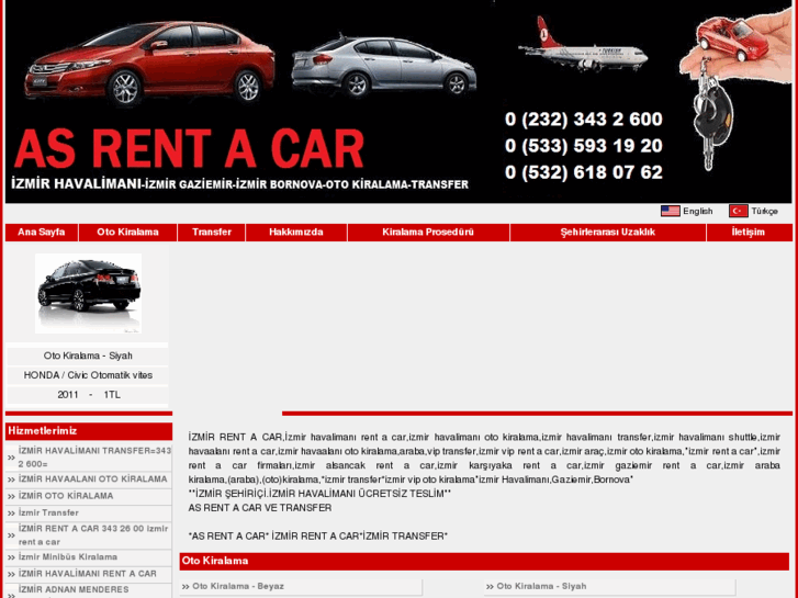 www.izmirasrentacar.com