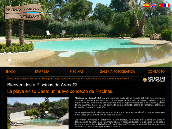 www.piscinasdearena.com