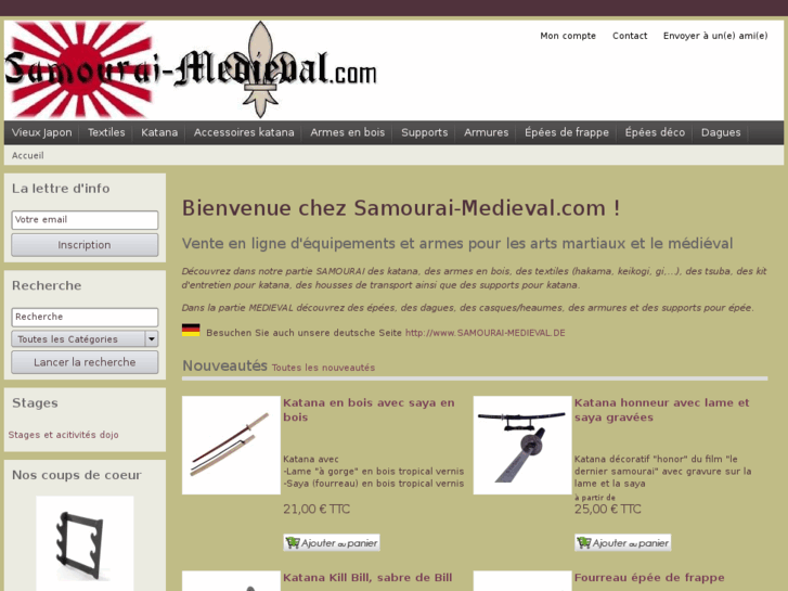 www.samourai-medieval.com