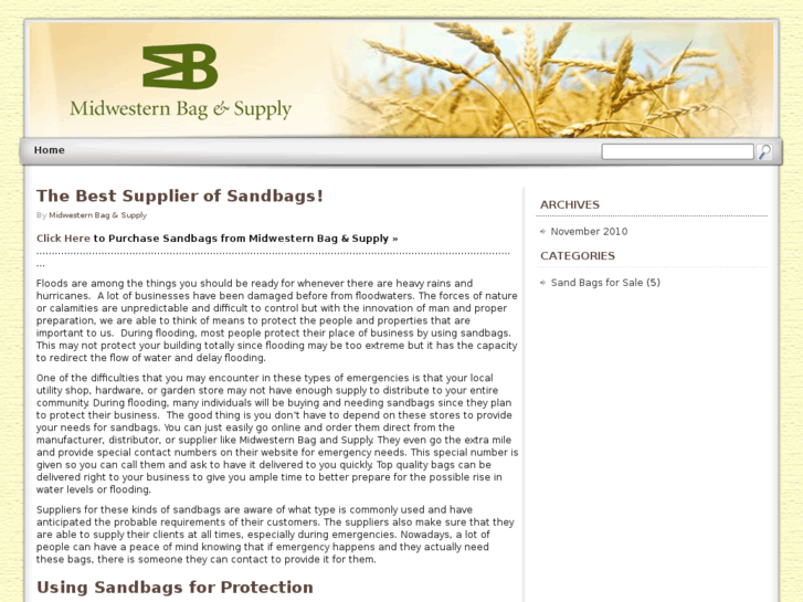 www.sandbagsforsale.net