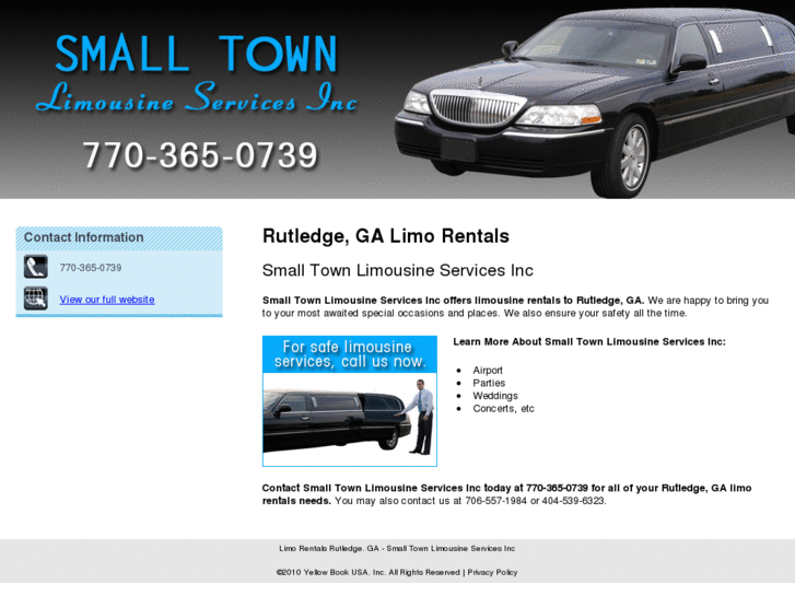 www.smalltownlimo.com