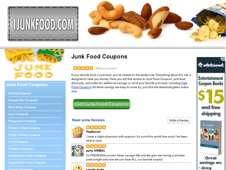 www.1junkfood.com