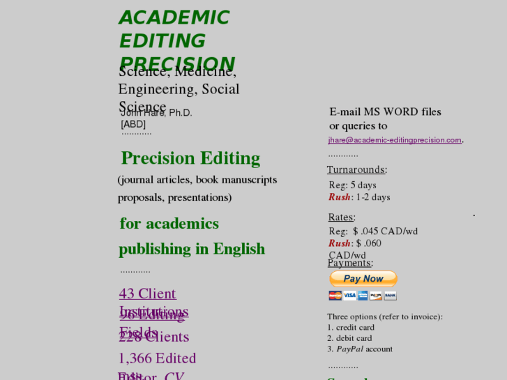 www.academic-editingprecision.com