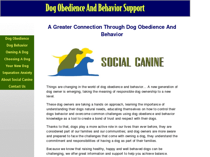 www.dog-obedience-and-behavior-support.com