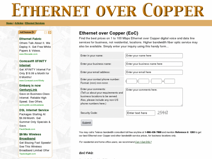 www.ethernetovercopper.co