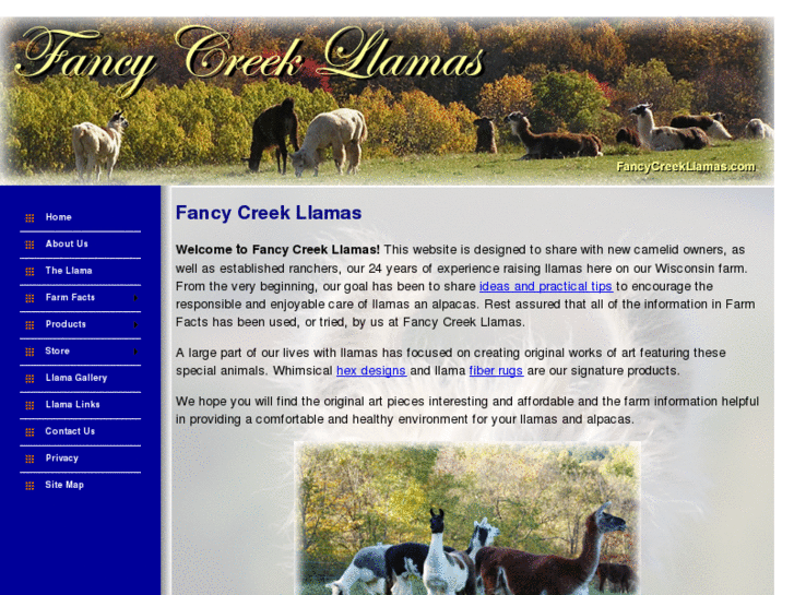 www.fancycreekllamas.com