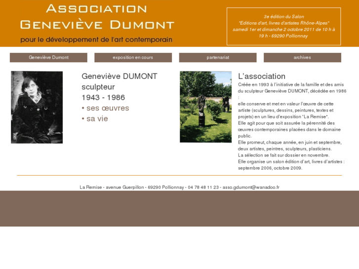 www.genevievedumont.fr