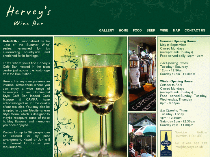 www.herveyswinebar.com