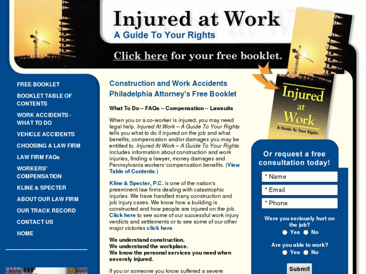 www.injuredatworkbooklet.com