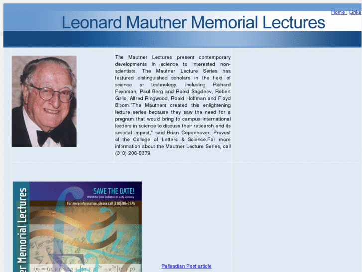 www.leonardmautnermemoriallectures.com