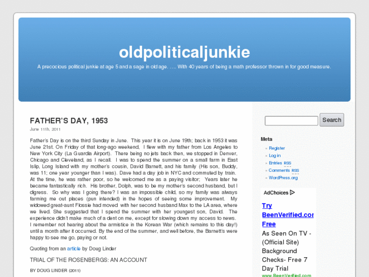 www.oldpoliticaljunkie.com