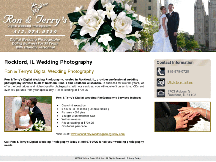 www.ronandterryweddingphotographyil.com