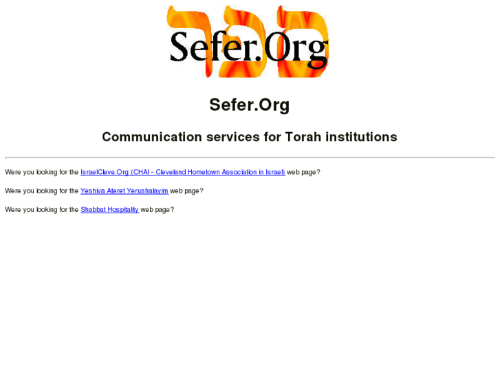 www.sefer.org