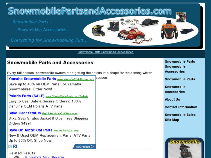 www.snowmobilepartsandaccessories.com