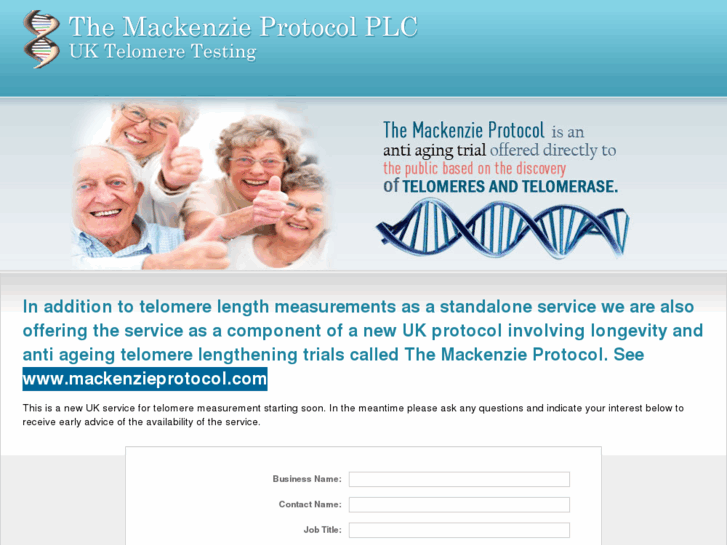 www.telomeretesting.co.uk