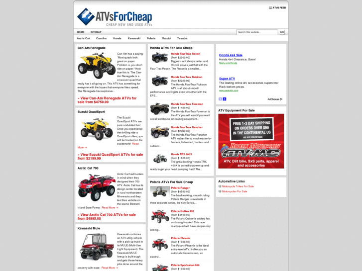 www.atvsforcheap.net