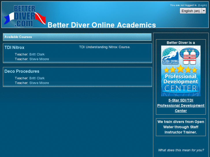 www.betterdiver.net