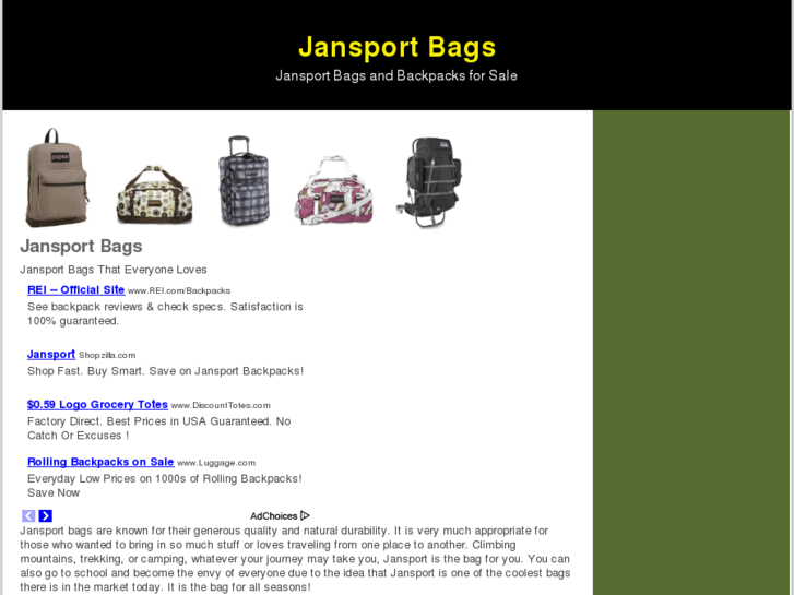 www.jansportbags.org