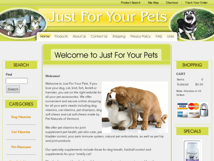 www.justforyourpets.com