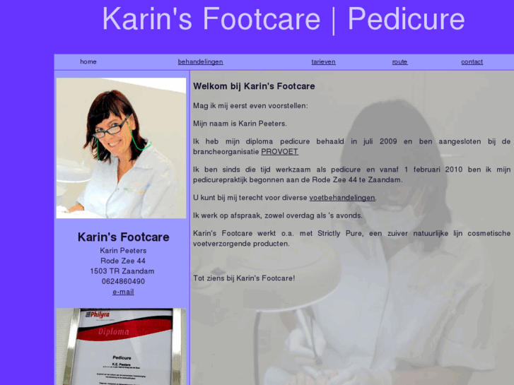 www.karinsfootcare.com