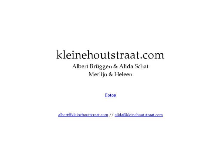 www.kleinehoutstraat.com