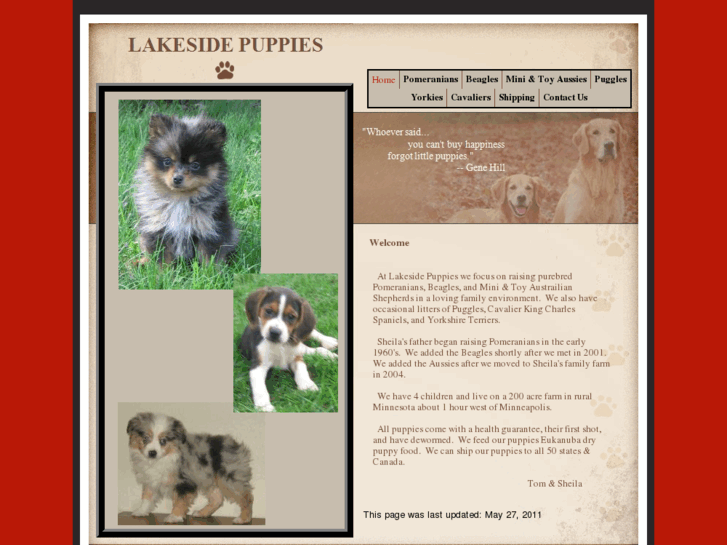 www.lakesidepuppies.com