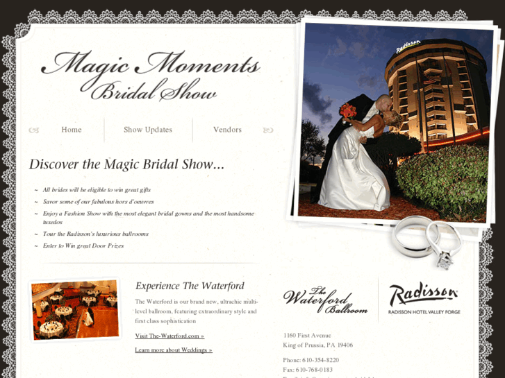 www.magicmomentsbridalshow.com