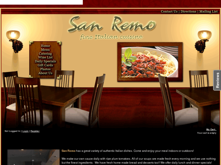 www.sanremorestaurant.net