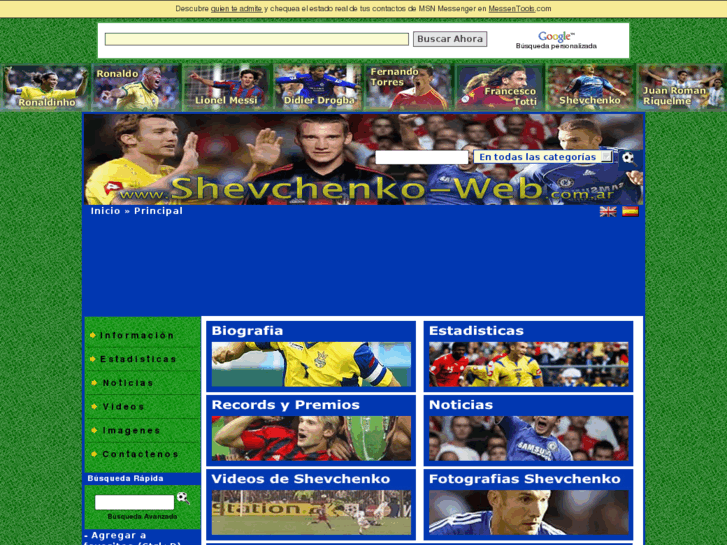 www.shevchenko-web.com.ar