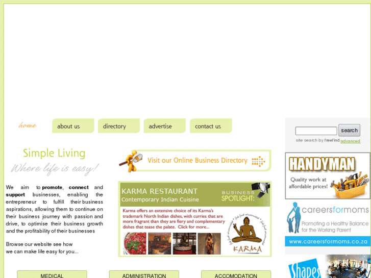 www.simpleliving.co.za