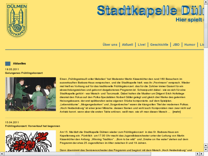 www.stadtkapelle-duelmen.de