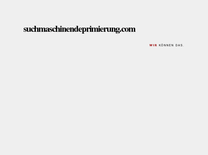 www.suchmaschinendeprimierung.com