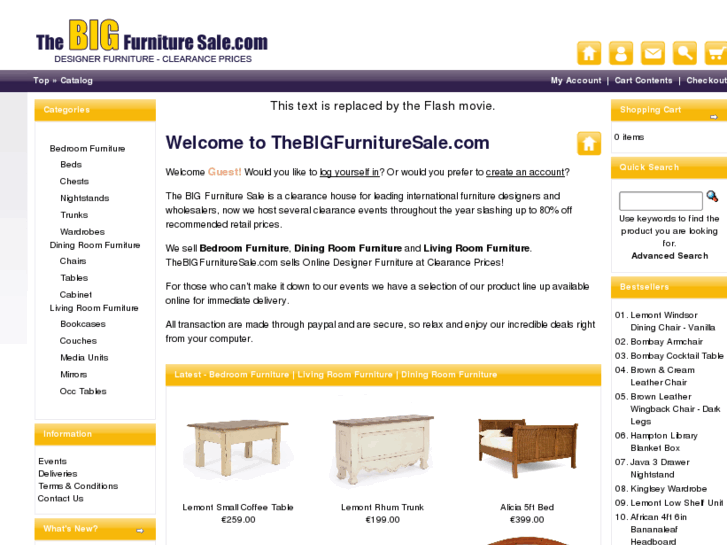 www.thebigfurnituresale.com