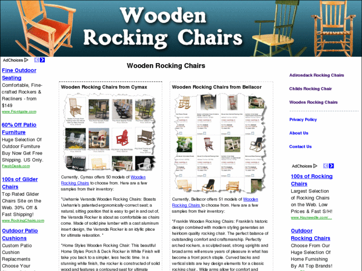 www.wooden-rockingchairs.com