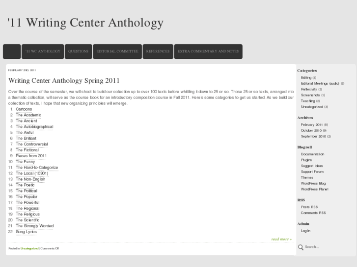 www.anthologizing.com