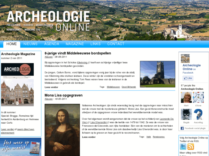 www.archeologieonline.nl