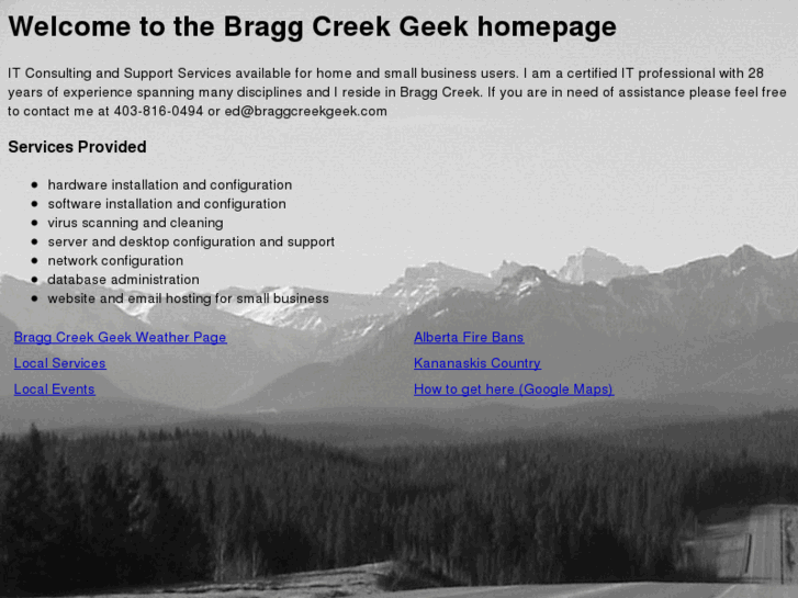 www.braggcreekgeek.com