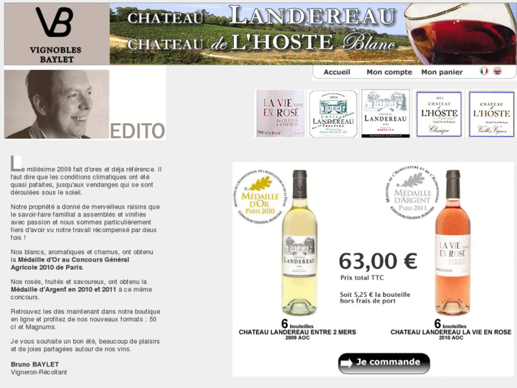 www.chateaulandereau.com