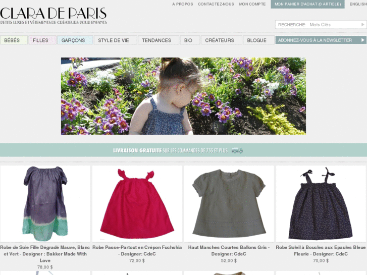 www.claradeparis.com