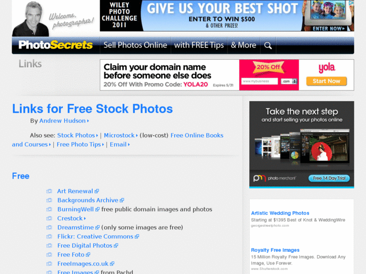 www.freephotolinks.com