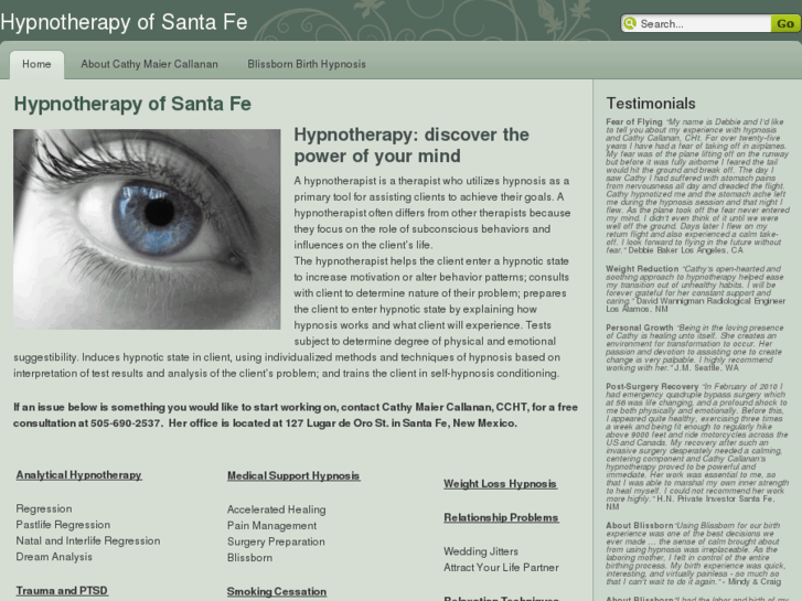 www.hypnotherapyofsantafe.com