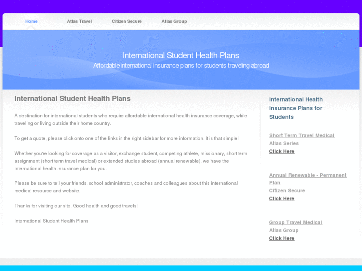 www.internationalstudenthealthplans.com
