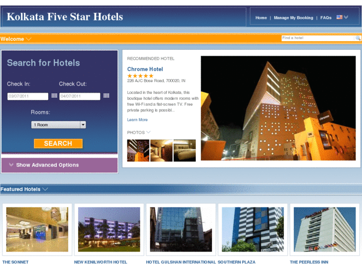 www.kolkatafivestarhotels.com