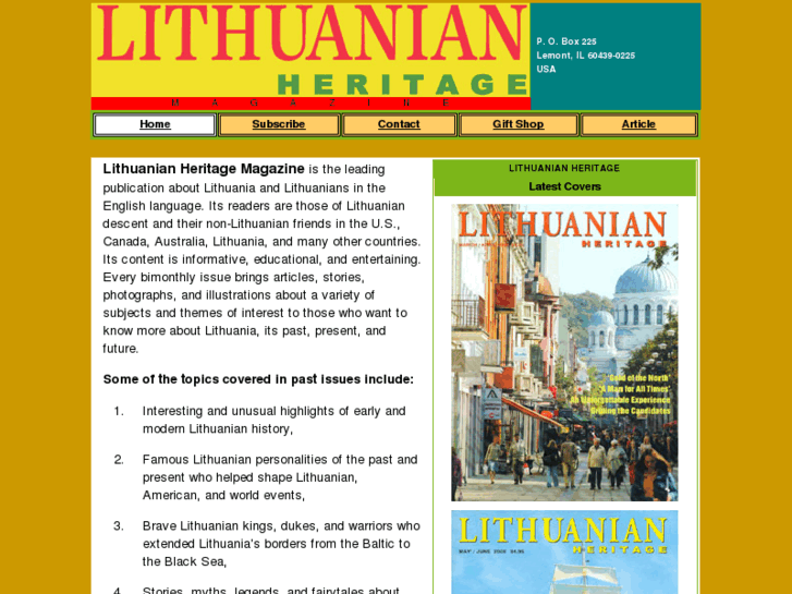 www.lithuanianheritage.com