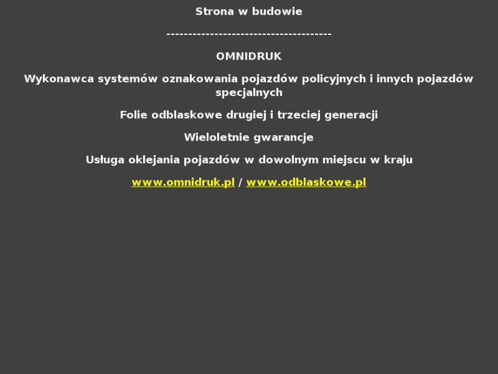 www.pojazdyuprzywilejowane.com