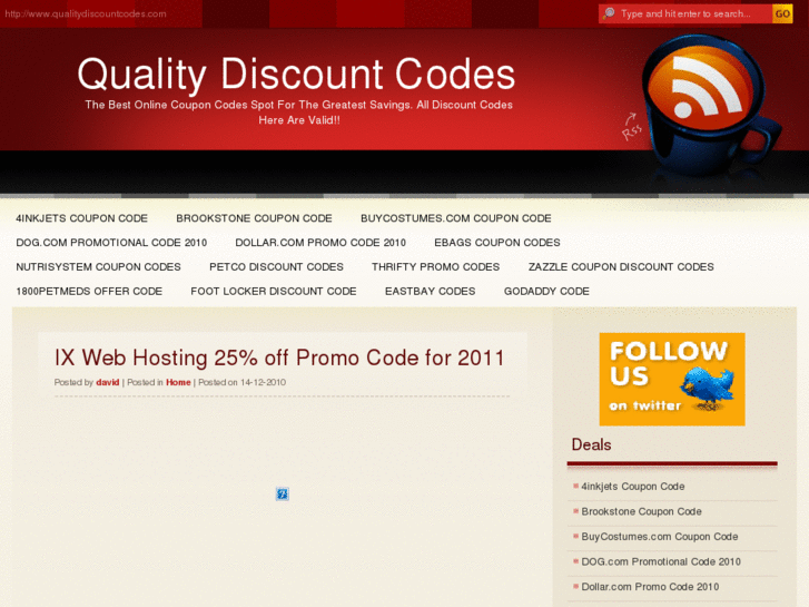 www.qualitydiscountcodes.com