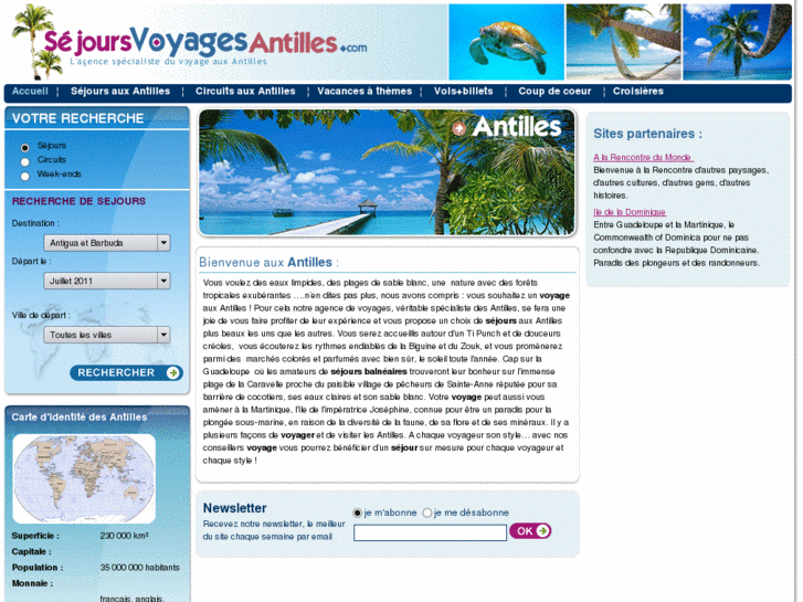 www.sejoursvoyagesantilles.com