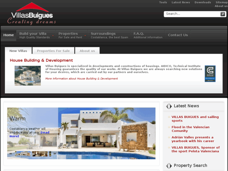 www.villasbuiguesbuildings.com